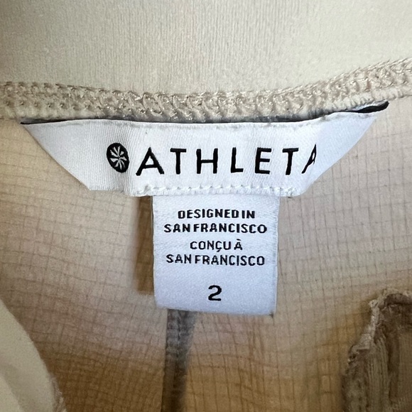 Athleta Trekkie North Jogger Women’s Size‎ 2 Zipper Pockets Travel Hiking GUC - Picture 6 of 6